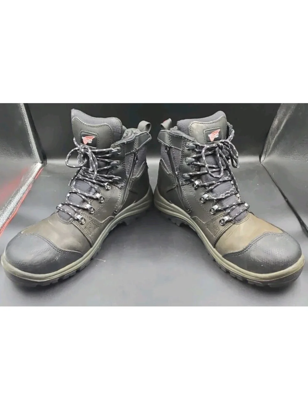 Red Wing Tradesman 6” Zip Waterproof Composite Safety Toe Boots Mens 12 EE 6617